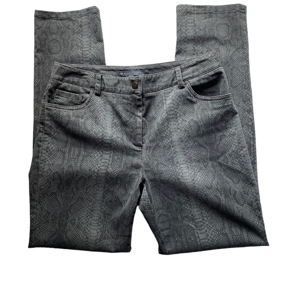 Elliott Lauren Pants. Snakeskin print. Size 6. - Picture 2 of 8